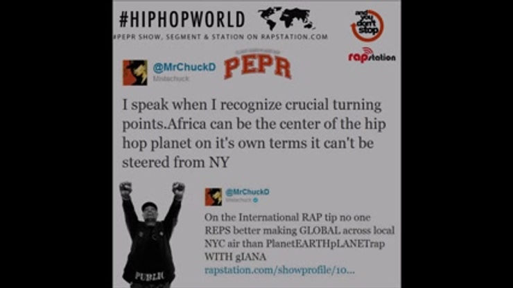 Chuck D on Planet Earth Planet Rap  PEPR  PEPRradio